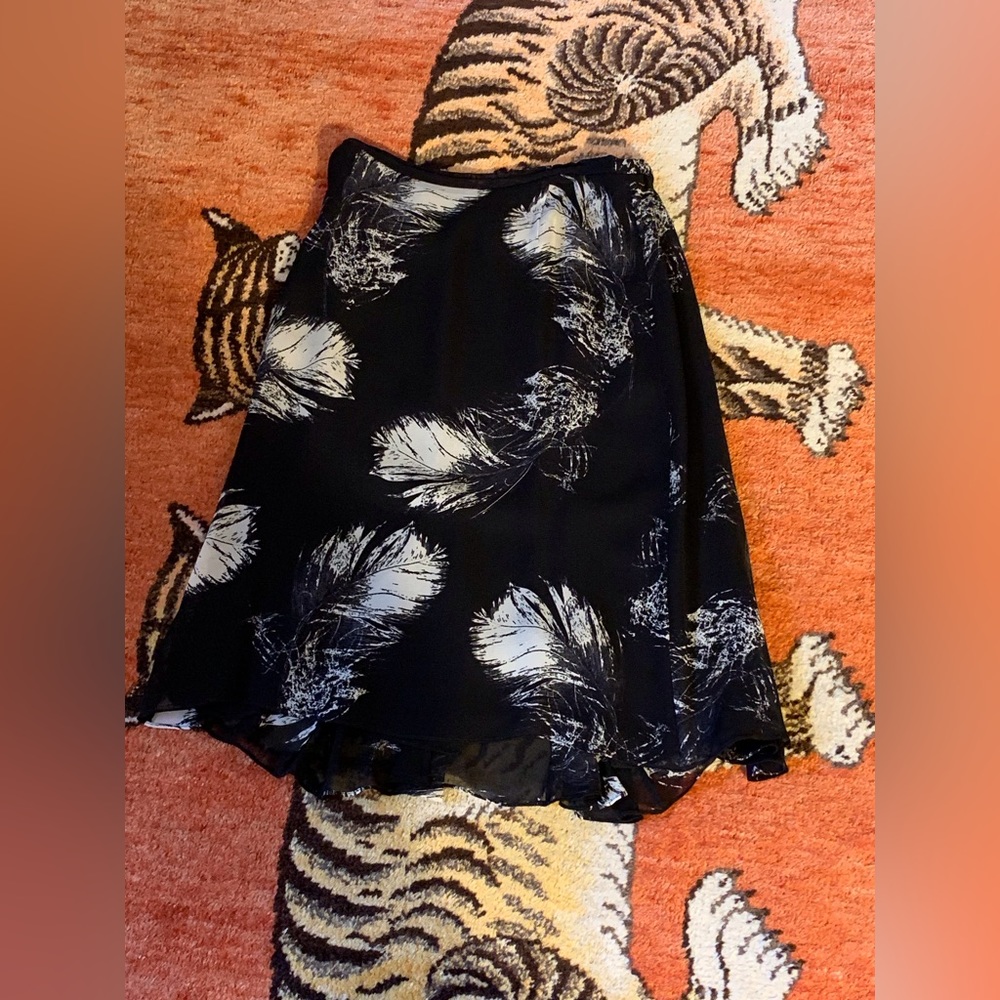 Charles Chang-Lima silk skirt